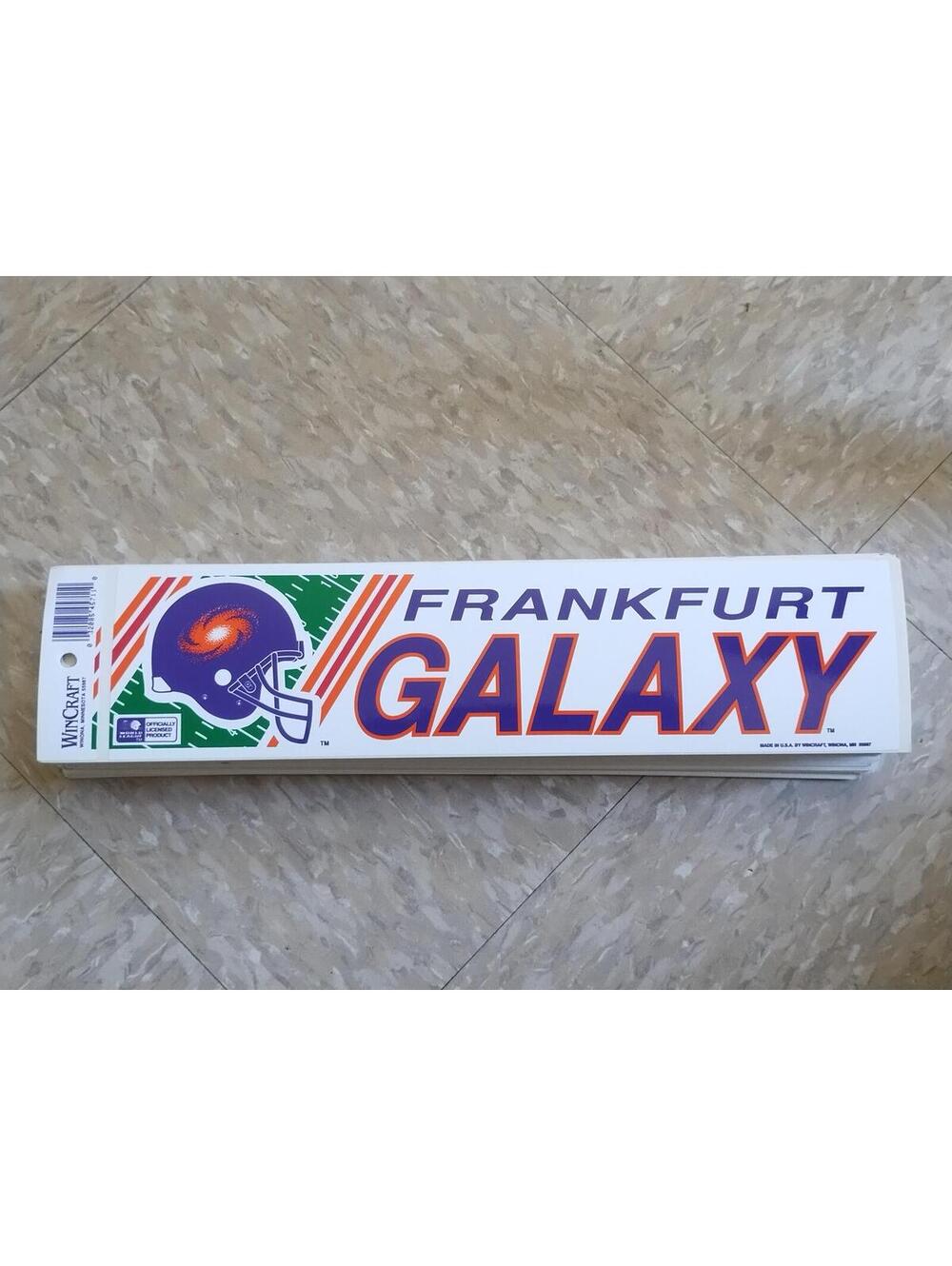 World Football League Bumper‎ stickers